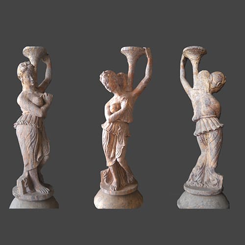 Contemporary abstract stone sculpture showcasing modern artistic expression in traditional Odishan craftsmanship